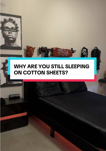 Because that’s a No No…satin is where it’s at #satinsheets #bedroom #bedsheet #satin