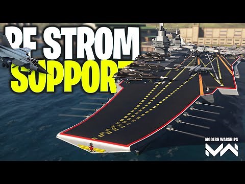 RF Storm 80 Jutaan Dollar Cocok Banget Buat Support Tim Dengan Bumbu Market | Modern Warships