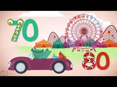 Endless numbers - Learn number 80 to 70