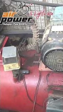 Elgi Type Air Compressor crankshaft change and piston ring gasket set all full service complete