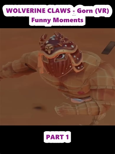 WOLVERINE CLAWS - Gorn (VR) Funny Moments (1)