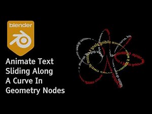 Align Text To Splines Properly In Geometry Nodes