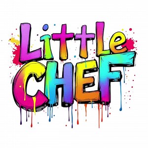 Little Chef Coloring Book | Kitchen Themed Fun - Etsy