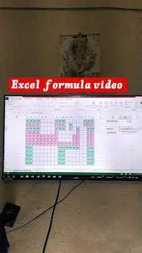 EXCEL FORMULA COMPUTER CLASS IS REALLY EASY 💻🖥️