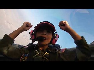8 year old Amelia takes to the skies for her 8th birthday