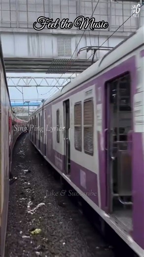 Mumbai MMTS Local #train | Railway Track | #traintrave #shorts #shortsvide #localnews #mumbai #love