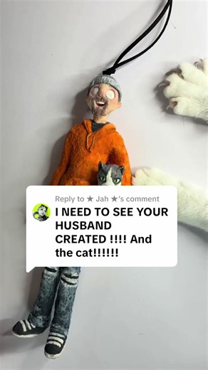 Replying to @★ Jah ★ here is part two of my cotton craft saga, my husband #cottoncraft #handmadegifts #cottonandglue