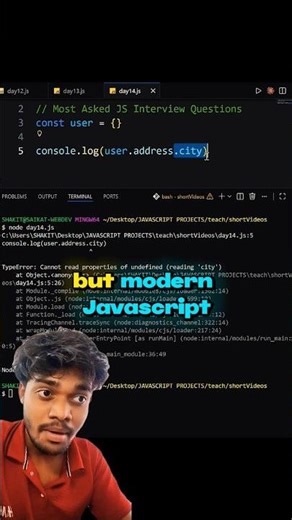 Day 14 of JS Interview Questions #javascript #webdevelopment #reactjs #ytshorts #reactjs
