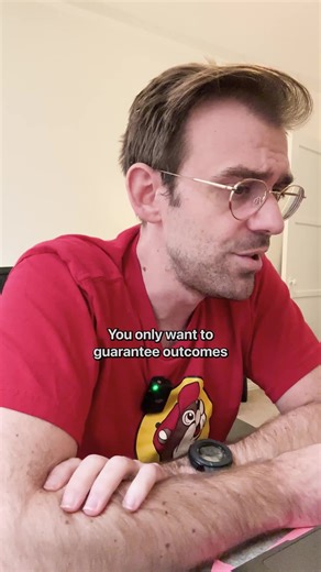 Guarantees only work when you control every variable. Most outcomes depend on teams, timing, and decisions outside your hands. Smart freelancers guarantee what they fully own and design the rest of the work around clear checkpoints, not promises they can’t control. 💬 Comment PROGRAM to join The Freelancing Program, the largest community for freelancers building scalable, sustainable businesses.