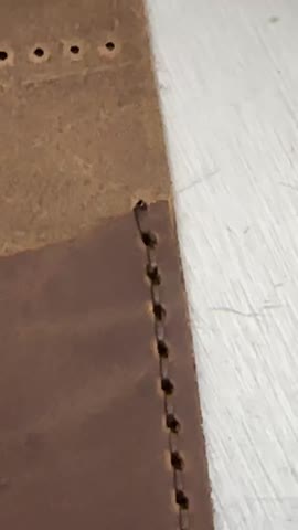 Making a Leather Money Clip Wallet for Order 142496 | Popov Leather