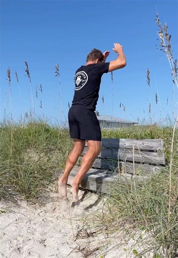 Beach Box Jump | Explosive Power Workout