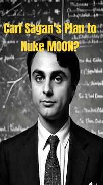 Project A119 (Carl Sagan's Plan to Nuke the Moon) #shorts
