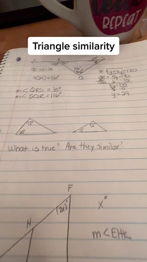 Triangle Similarity Explained: Understanding Congruent Sides and Angles