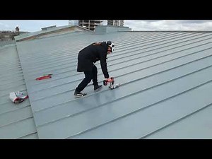 Double seaming machine Falz Seamer II.Новая машина для монтажa фальцевой кровли /Falz Seamer II