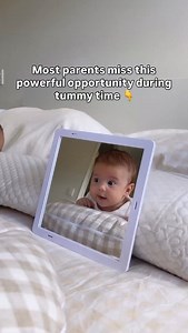 Mirror play during tummy time is a powerful tool for early development. 💪🪞 When babies see themselves in the mirror, they’re doing more than staring. They’re building body awareness, strengthening muscles, boosting visual tracking and laying the foundation for self-recognition. That motivation to lift their head and hold it longer? That’s how core strength, focus and early social awareness grow 👉 all through a simple reflection. 🤝✅ Thank you @asha.verrall for sharing this brilliant moment. W