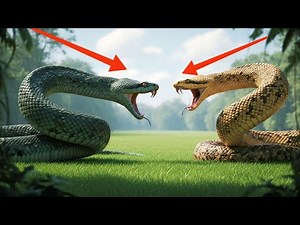 Giant Python vs Colossal Snake – Epic Wild Jungle Fight Caught in Real Action