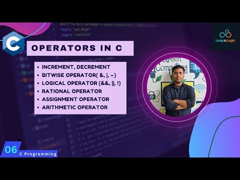 C Programming Operators | Arithmetic, Relational, Logical & More