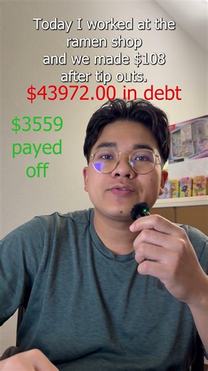 Day 23: Two Jobs vs $45k#Shorts #TwoJobs #DebtFreeJourney #DebtPayoff #PersonalFinance #RoadToZero