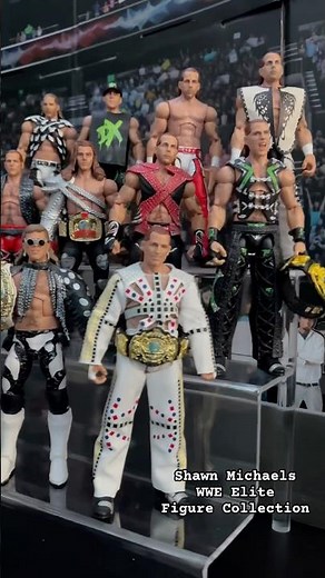 Shawn Michaels WWE Figure Collection #wrestlingfigures #wwe #shawnmichaels