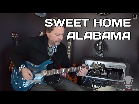 How to Play Sweet Home Alabama Guitar Lesson