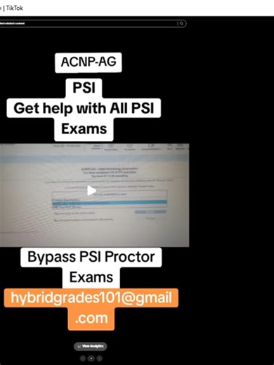 Proctored Exam Assistance and Academic Support Services