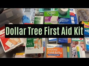 Dollar Tree First Aid Kit