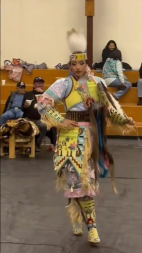 Movement dancer Snowy Eagle #indigenous #powwow #dance #nativewomen #beauty #culture #shorts