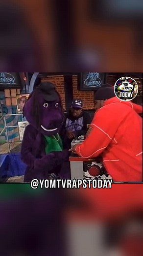 Yo! MTV Raps Today on Instagram: "Even purple dinosaurs wanted to be on Yo! MTV Raps."