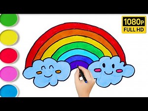 🎨 How to Draw a Rainbow | Step-by-Step Easy Drawing Tutorial 🌈
