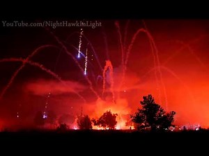 Awesome 12" Inch Firework Ground Explosion