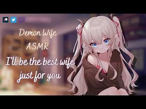 ♡ Living With Your Demon Wife ♡ [F4M] [Reverse Isekai] [Binaural] [Soft Spoken] [RoleplayASMR]