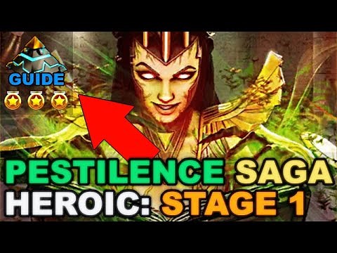 Easy F2P Guide to 3 Star Heroic Pestilence Saga | Unlock Apocalypse Day 1 | STRIKE Force | MSF