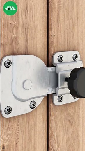 Sliding door latch with safety pin #slidingdoors #latch #lock