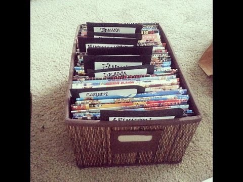 DIY DVD Sleeves & Storage