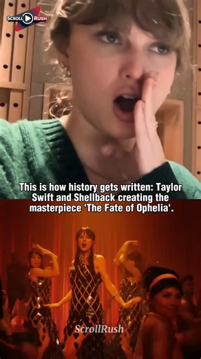 Taylor Swift & Shellback Create a Masterpiece 😭 #TaylorSwift #TravisKelce #Swifties #Shorts