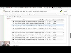 Getting tick data from Interactive Brokers