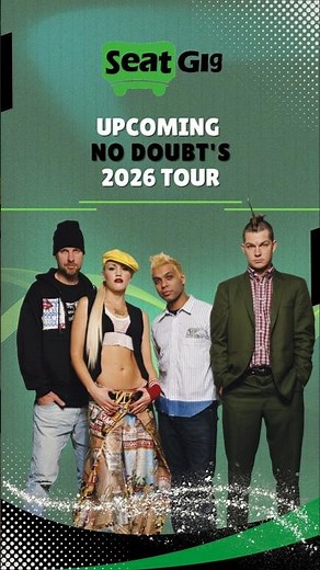 No doubt live tour 2026!