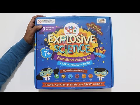 Explosive Science Experiment Kit Unboxing & Testing – Chatpat toy tv