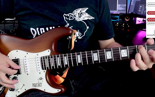 听说最近流行单单双SSH拾音器？来看看FISHMAN全主动黑科技的SSH解决方案！附焊接图、音色演示与音色切换提示！单线圈清澈优美无噪音，双线圈势大力沉高输出！_哔哩哔哩_bilibili