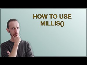 Arduino: How to use millis()