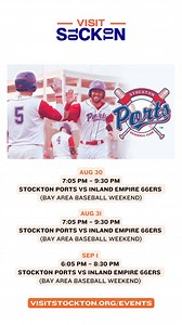 Mark your calendars because Stockton is set for yet another jam-packed weekend of fun 🙌 Here are just some of the MANY things that you and your loved ones can do. Gather up the gang and join in on the action! Head on over to visitstockton.org/events for the full calendar of events 🗓️ #VisitStockton #StocktonTrue | Visit Stockton