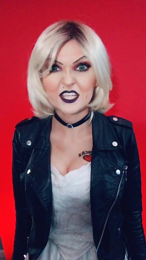 Tiffany Valentine Bride of Chucky Cosplay Transformation Video