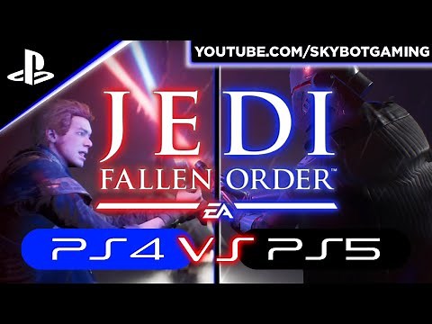 PS4 Vs PS5 STAR WARS Jedi Fallen Order™ [New Patch on PlayStation5 & on the PlayStation4]