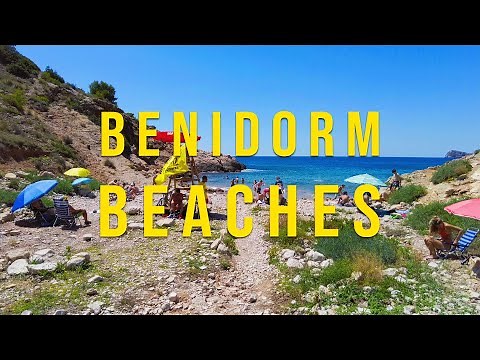 Best Beaches in Benidorm Spain 🇪🇸 - 4K Travel Guide