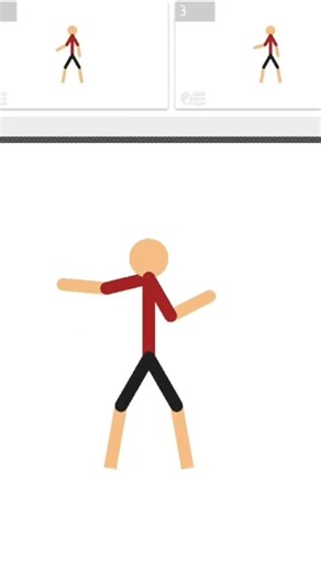 my first animation in stick nodes