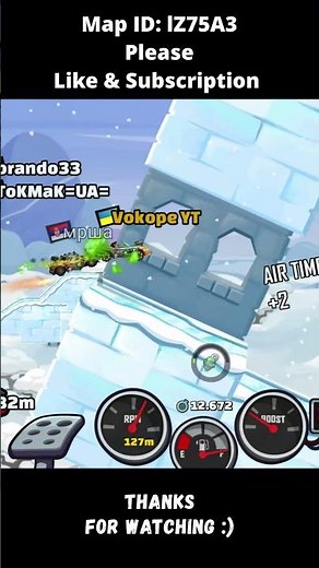 🎧 Is MUSCLE CAR The Best Today? 🎧 (Up Or Down) - Hill Climb Racing 2 #shorts #hcr2