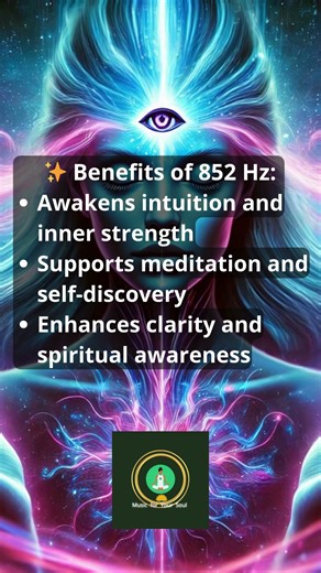 852 Hz Intuition Awakening: Third Eye & Inner Strength