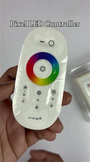 ✨Smart Pixel LED Controller Magic💡🌈🔥#ledlights #smartlighting #pixelledindia #glowup #homesetup #diy