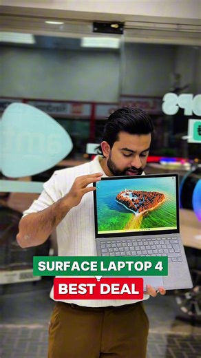 SURFACE LAPTOP-4 AMD RYZEN-5 MICROSOFT SURFACE (R) EDITION 2021 - MODEL 16GB DDR4 RAM- 4266 MT/s 256GB NVME SSD 512MB AMD RADEON GRAPHICS FULL GLASS TOUCHSCREEN 13.5INCH 2K DISPLAY BACKLIGHT KEYBOARD 1499AED #laptop #khabelame #usedlaptop #corei9 #bestprice @AMT COMPUTERS