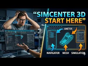 V1-Simcenter 3D Tutorial for Beginners 🚀 | Start Here (No Confusion)